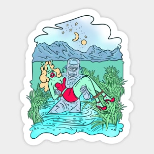 Robots take over Sticker